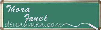 Thora Fanel Visitenkarte